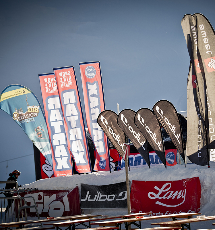 Publicidad exterior en Nieve y montaña